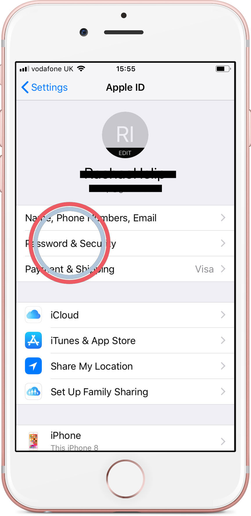 saved apple passwords